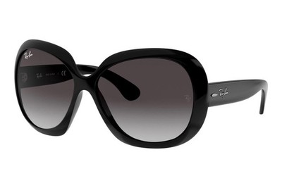 Ray-Ban RB4098 Jackie Ohh II 601/8G Sonnenbrille Schwarz Grau Verlauf Gr. 60