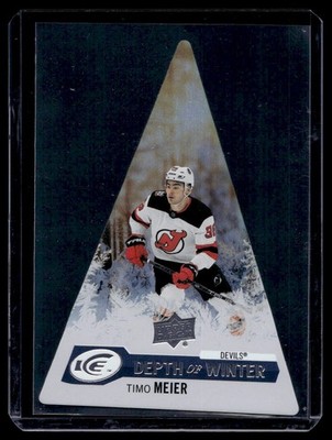 2023-24 Upper Deck Ice Depth of Winter Timo Meier #DW-3
