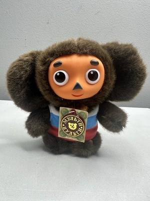 Cheburashka Multi Pulti Cartoon Sound Soft Plush Toy. 7  Russia. Чебурашка