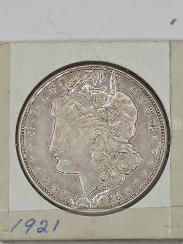 1921 Morgan Silver Dollar NO MINT MARK in very good condition