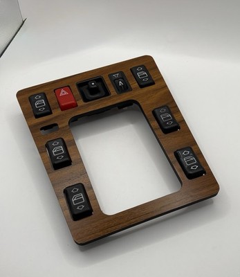 MB W201 190E Control Board Reproduction Variation L Lever Panel Wood Wood Look