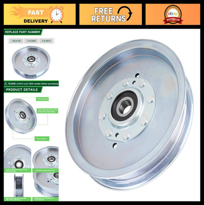 Flat Idler Pulley 126-9189 Compatible with Laz er Z Que st Pio neer Rad ius S X