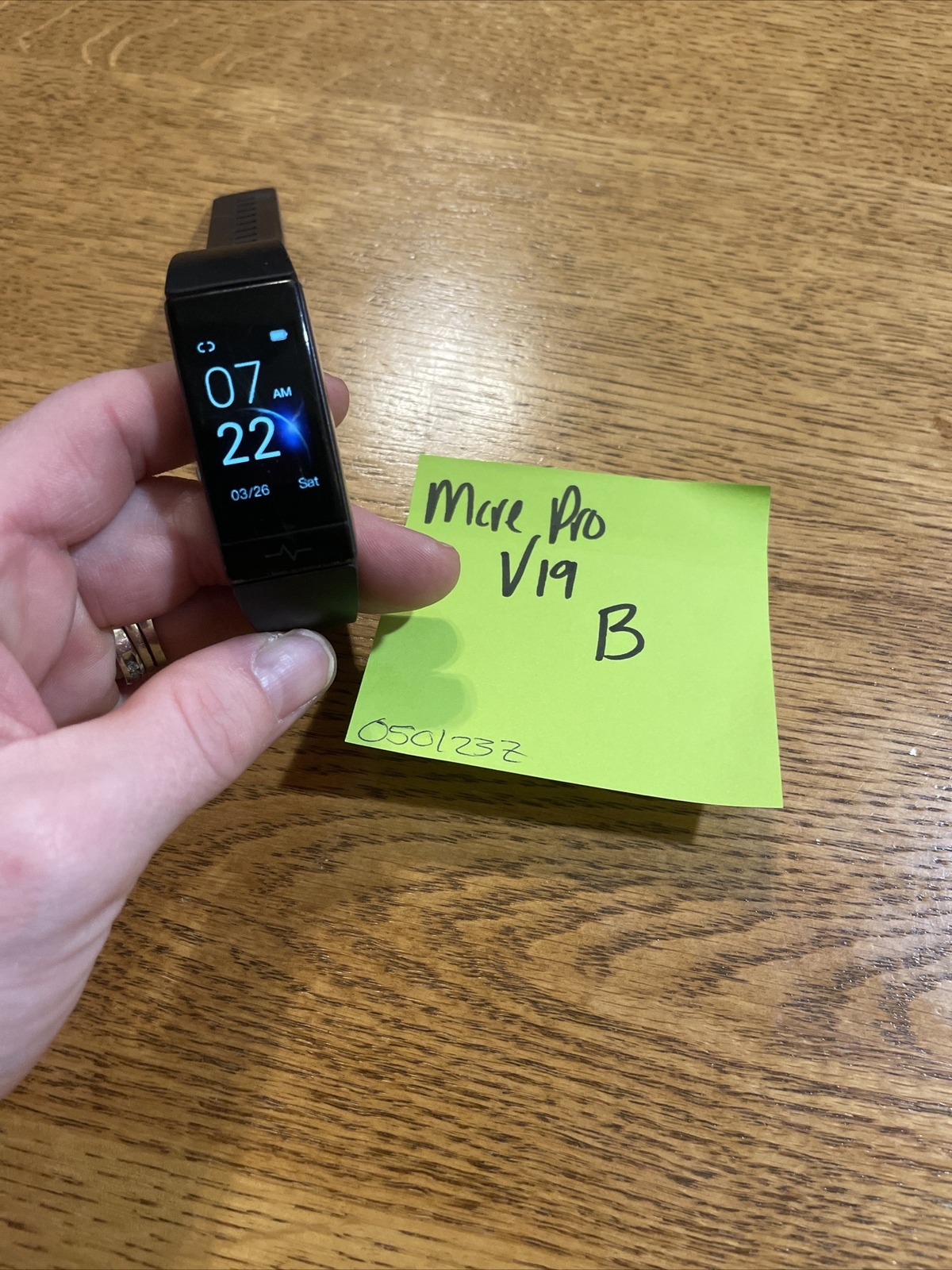 MorePro V19 Black Waterproof Fitness ECG Activity Tracker Smartwatch eBay