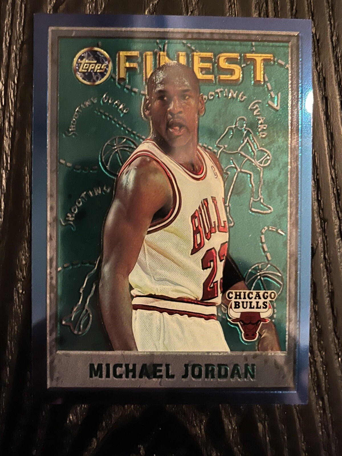 1995-96 Topps Finest Basketball #229 Michael Jordan HOF GOAT BULLS