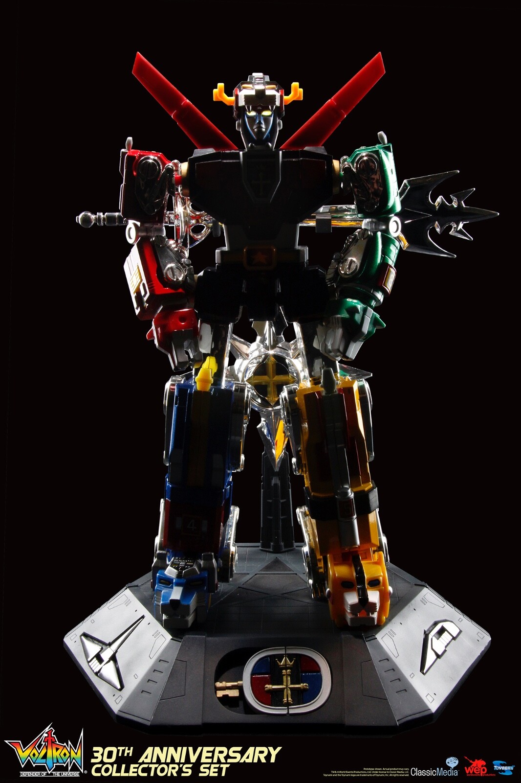 toynami voltron 30th anniversary