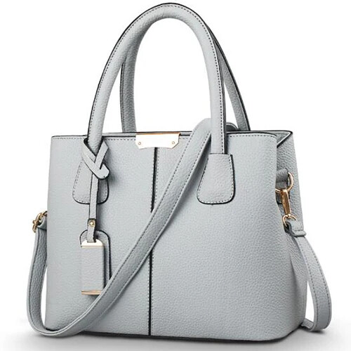 Damen PU Leder Tragetasche groß Luxus Designer Handtasche neu Umhängetasche - Bild 17 von 20