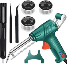 Saker Soldering Iron Kit60W 110V Corded Electric Welding Gun with Welding Wir...