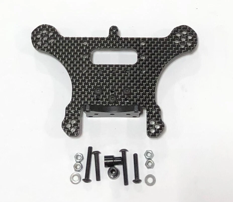 Xtreme Racing Traxxas Rustler Slash Stampede Carbon Fiber Rear Shock Tower 4mm