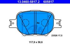 Brake Pad Set, disc brake for TOYOTA:RUNX,VOLTZ,BREVIS,MATRIX,ALTEZZA