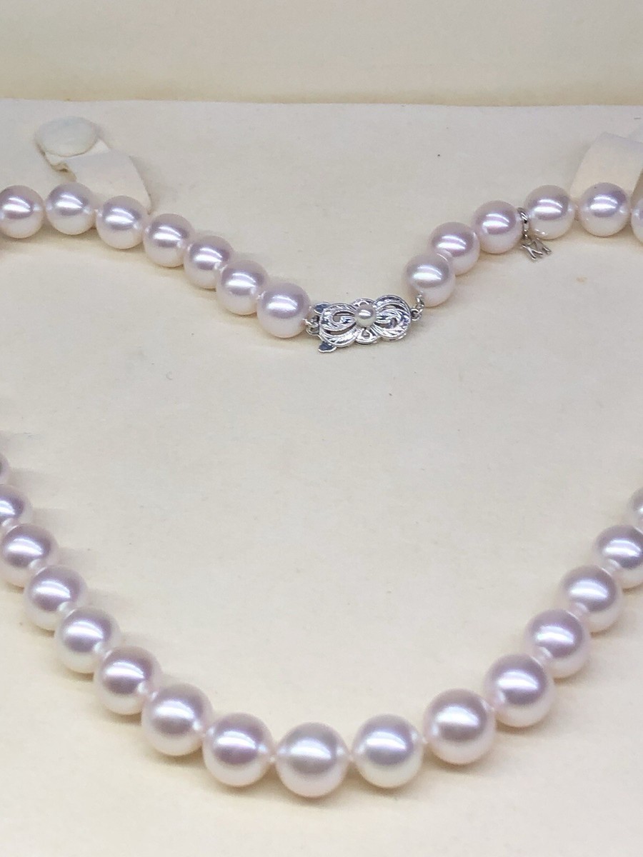 $100K AUTH Mikimoto 18K WG Rare Culture ~10mm A+ Akoya