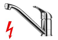 SpüLenarmatur Niederdruck KüChe SpüLe Boiler Einhebelmischer Wasserhahn Chrom