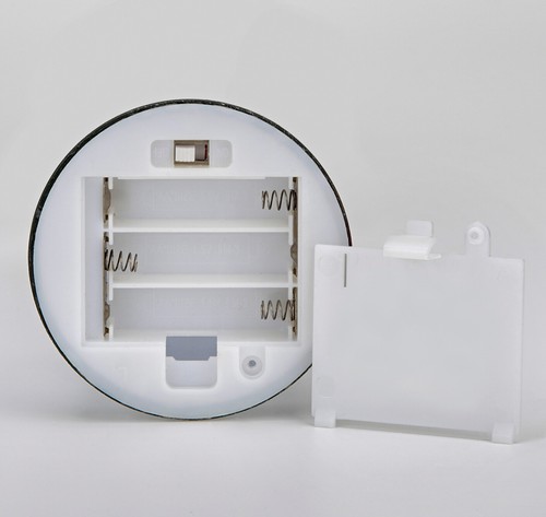 BRUBAKER Lichterflasche Mit 10 LED Sternen – 11x31,5 Cm, Batteriebetrieben, Rosa