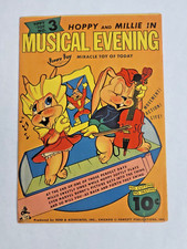HOPPY  MILLIE IN MUSICAL EVENING PAPER TOY - 1940'S