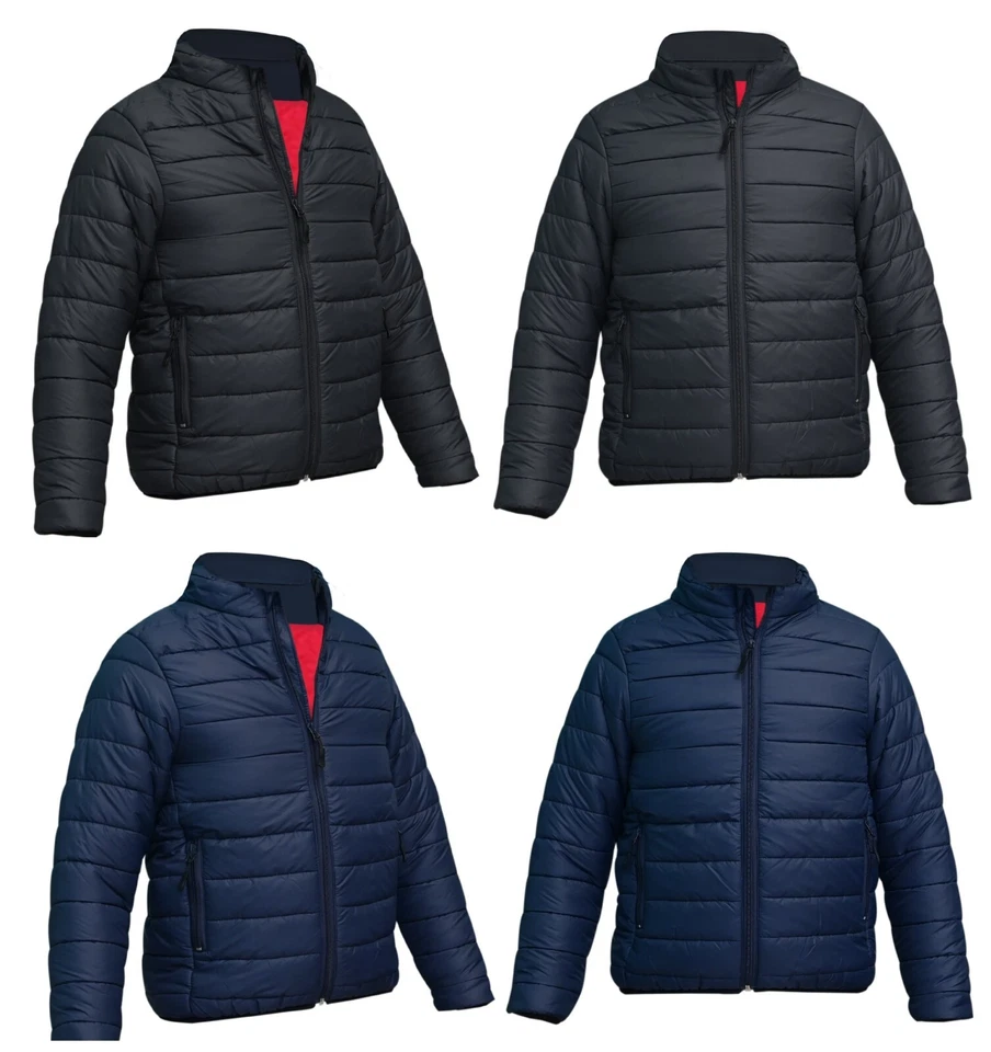 EX STORE Boys Padded School Jacket Puffer Quilted Bomber Jackets Warm