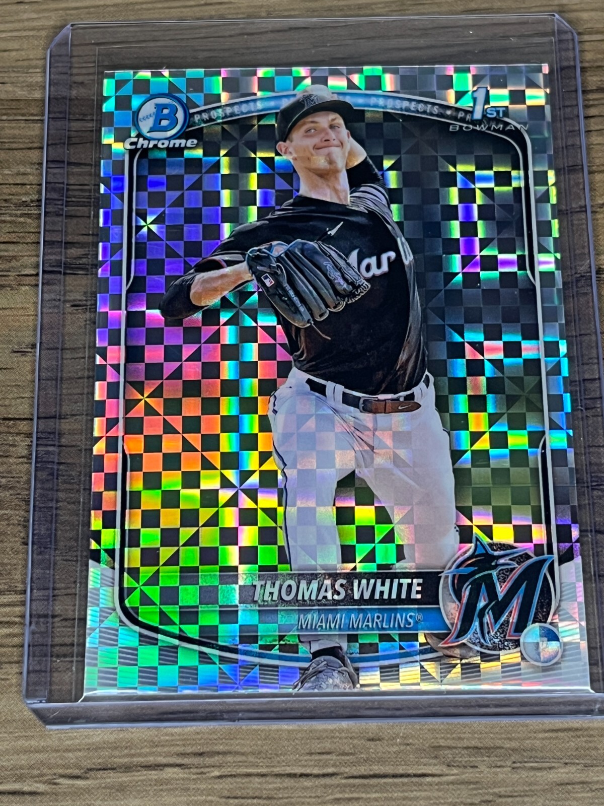 2025 Bowman - Chrome Prospects Thomas White #BCP-69 X-Fractor