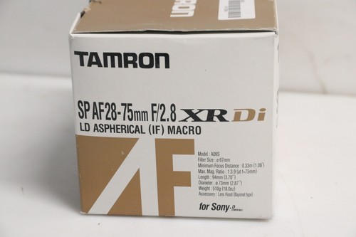 Occasion TBE : Objectif Zoom TAMRON SP AF 28-75mm F/2.8 XR Di monture SONY A - Imagen 17 de 20