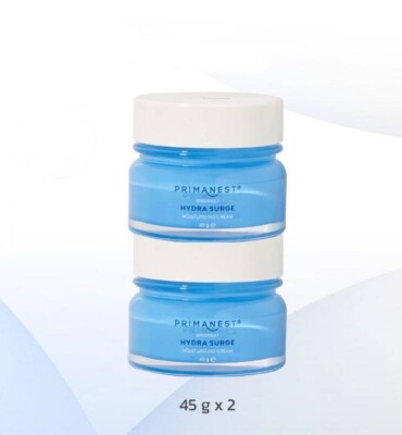 2x PrimaNest Birdnest Hydra Surge Moisturizing Cream light restores elasticity