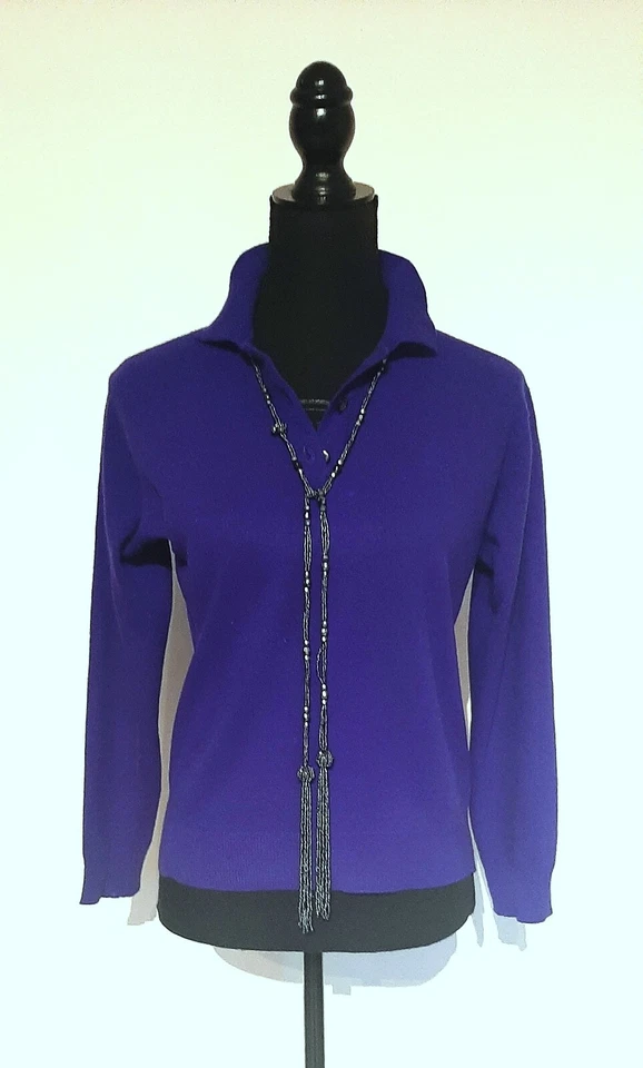PULL POLO EN CACHEMIRE T. 38 - 40 - Photo 1/4