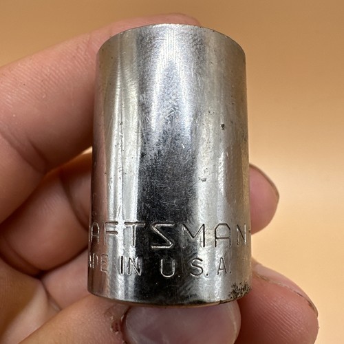 Craftsman Vintage 1/2" Drive 3/4" Socket G Series #47508 SAE 12 Pt Made in USA - Picture 3 of 8
