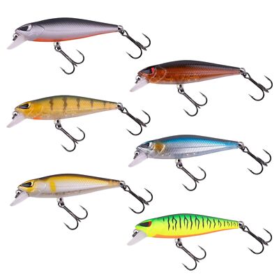 Zeck Hitch 6cm 5g - Wobbler, Kunstköder, Barschköder, Angelköder, Twitchbait  
