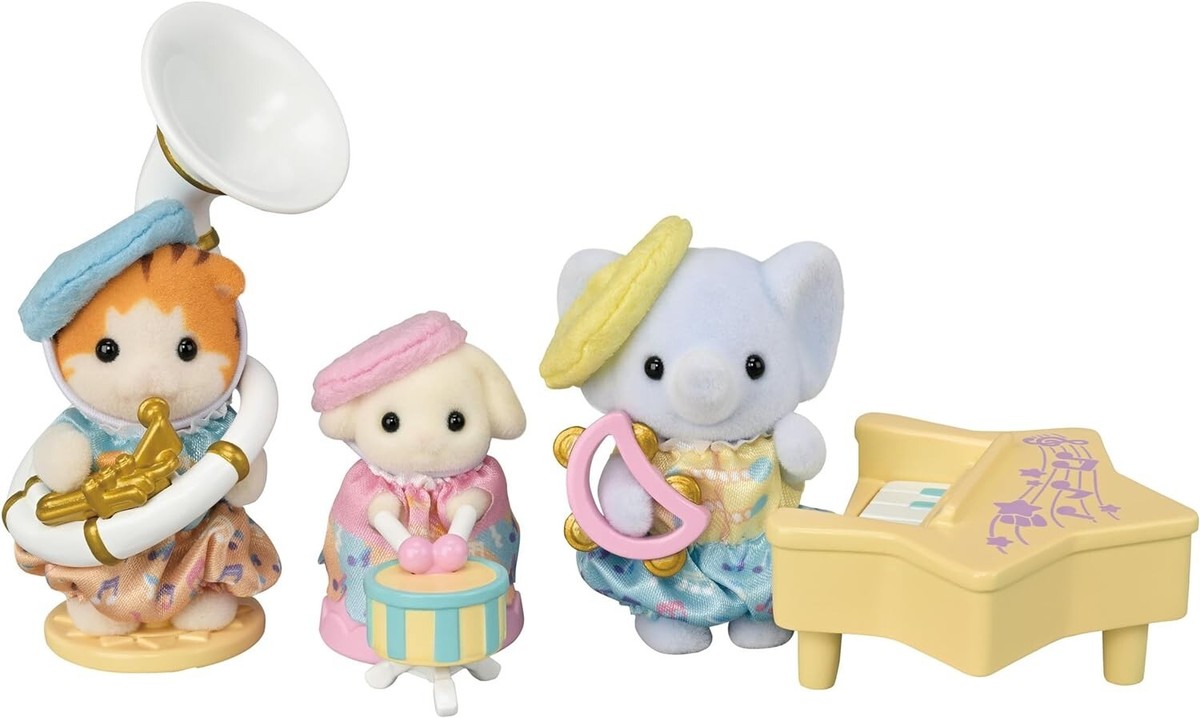 Sylvanian Families Music Band Nursery Babies S-78 Set Calico
