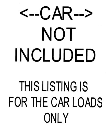 Hay Brothers ROCK / CHUNK LIMESTONE LOAD - Fits WALTHERS MICHIGAN 24' Ore Cars