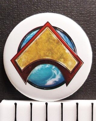 Flashpoint Aquaman (2011) 1.5'' DC Comics Promotional Pin-Back Button
