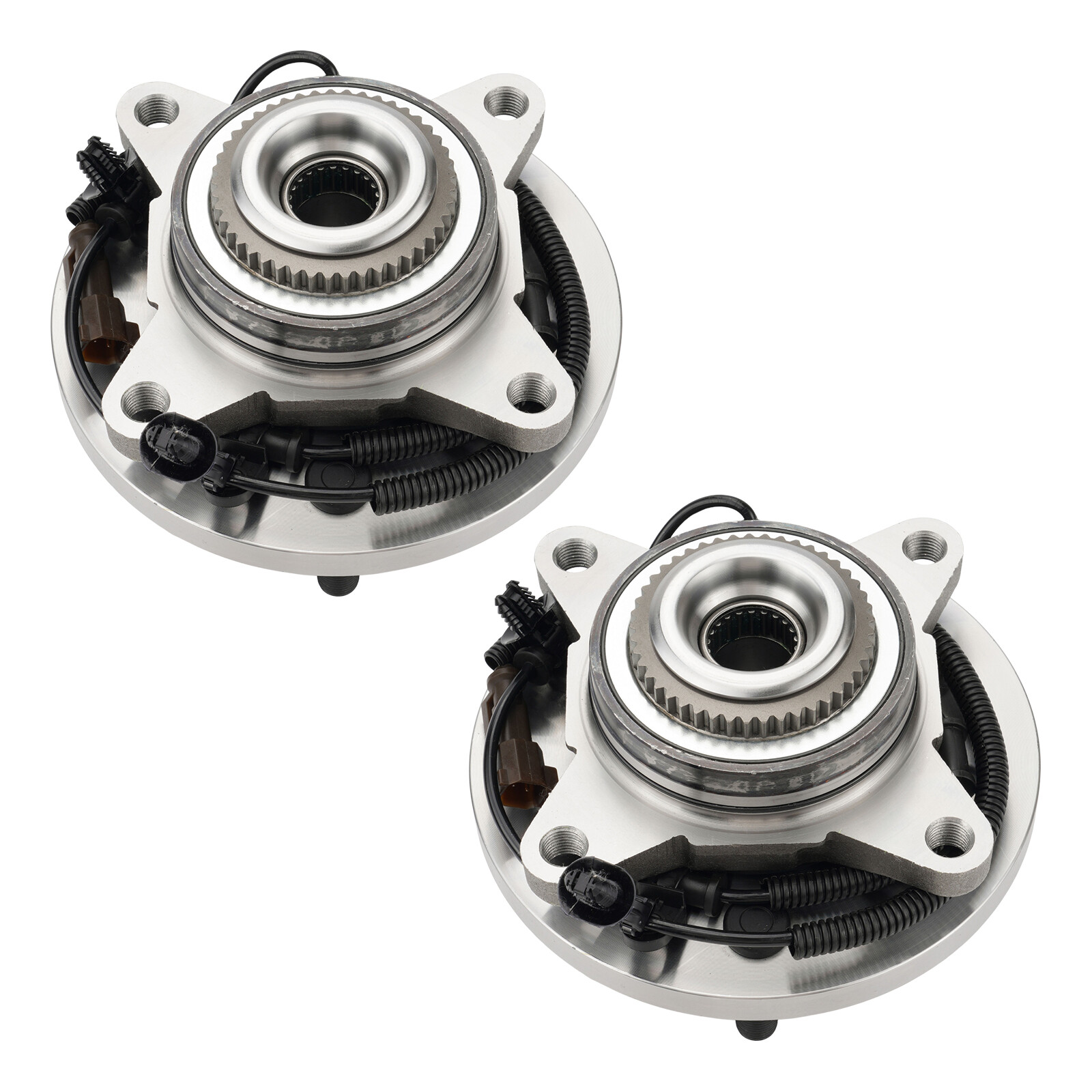 Pair (2) For 2018-2020 Ford F-150 4WD Front Wheel Hub Bearing Assembly 515177 US