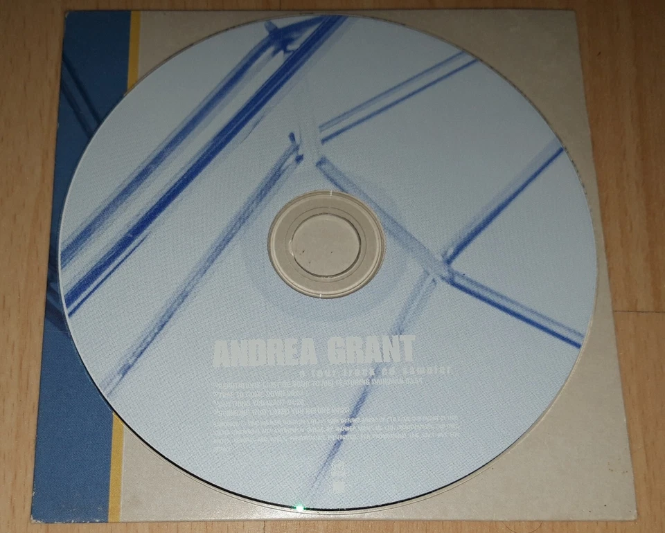 ANDREA GRANT - A Four Track CD Sampler UK PROMO R&B Rnb Unreleased DELUXE  - Bild 4 von 4