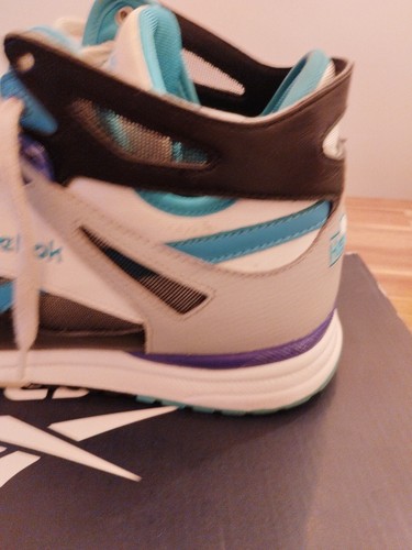 Vintage Reebok VENTILATOR MID BOOT 42 EU 8 UK 8.5 US hexalite ers NO pump 90s - Imagen 21 de 24