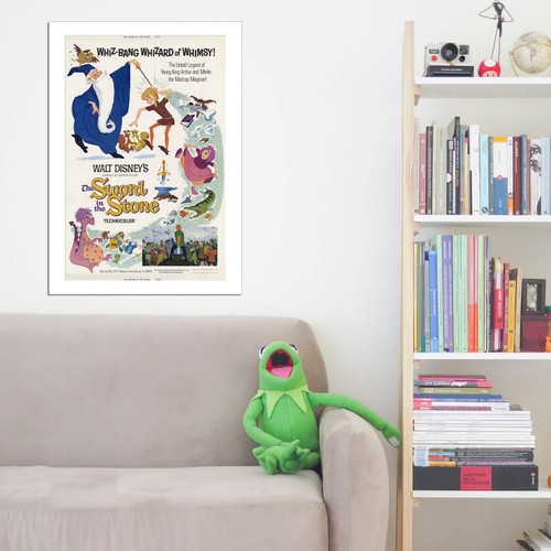 Walt Disney The Sword In The Stone Film Wall Art Poster Print - Picture 12 of 12