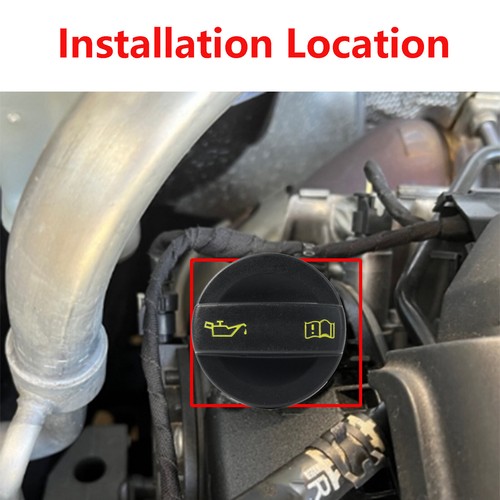 For Audi A1 A3 A4 A5 A8 Q2 Q3 Engine Oil Tank Filler Cap Cover 04E103485A - Picture 4 of 6