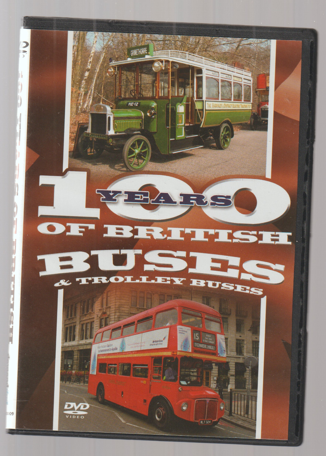 100 Years Of British Buses & TrolleyBuses (DVD, 2007) Bus Transport DVD