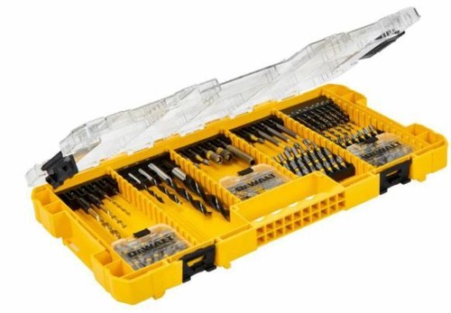 DeWALT Maxfit Titanium & Black Oxide Drill & Steel Screwdriving 130 Piece - NEW - Picture 2 of 4