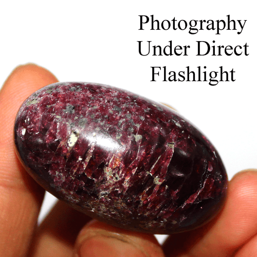 Cristal mineral Shiva Lingam grado coleccionista granate gema natural 67,7 g ~ 45 mm - Imagen 9 de 11