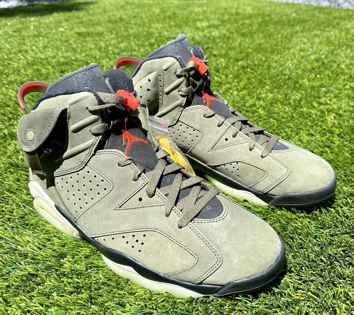 Travis Scott x Nike Air Jordan 6 - Olive Green sz 11.5 Travis Scott x Nike Air Jordan 6 - Olive Green sz 11.5