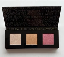 LANCOME GLOW FOR IT PALETTE FACE HIGHLIGHTER 01 RUBY BRILLIANCE 6.5 g New In Box