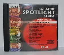 SOUND CHOICE KARAOKE SC 9022 HITS OF 2008 VOL. 2 SPOTLIGHT SERIES CD G