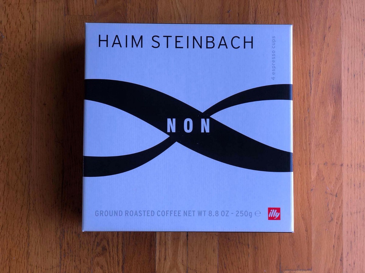 Illy art collection cups: Haim Steinbach, 