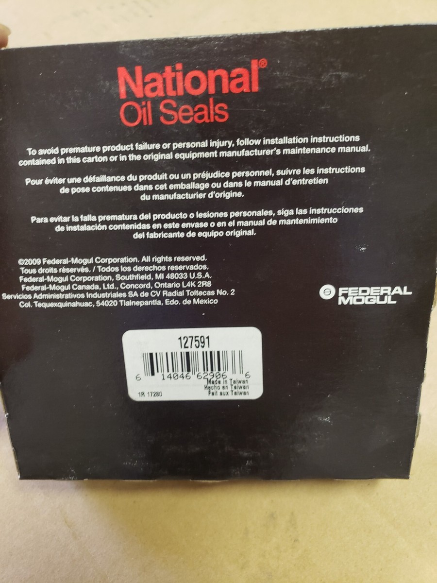 National 127591 Oil / Differential Pinion Seal ( 2.913 x