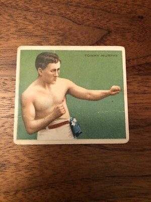 tommy's tobacco 1910 T-218 Mecca Cigarettes Tommy Murphy Champion Athlete Prize Fighter  Tobacco