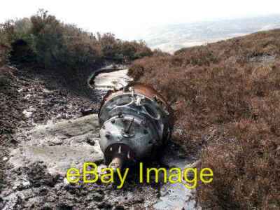 Foto 6x4 Konsul TF-RPM Flugzeug Motor Wrack Bull Stones Das Flugzeug um 2006