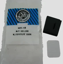 Workman MH4B Black Double Sided Tape Style CB Radio Microphone Holder