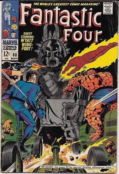Fantastic Four 80-A Marvel Comics Vol-1 (1961-2012) | eBay