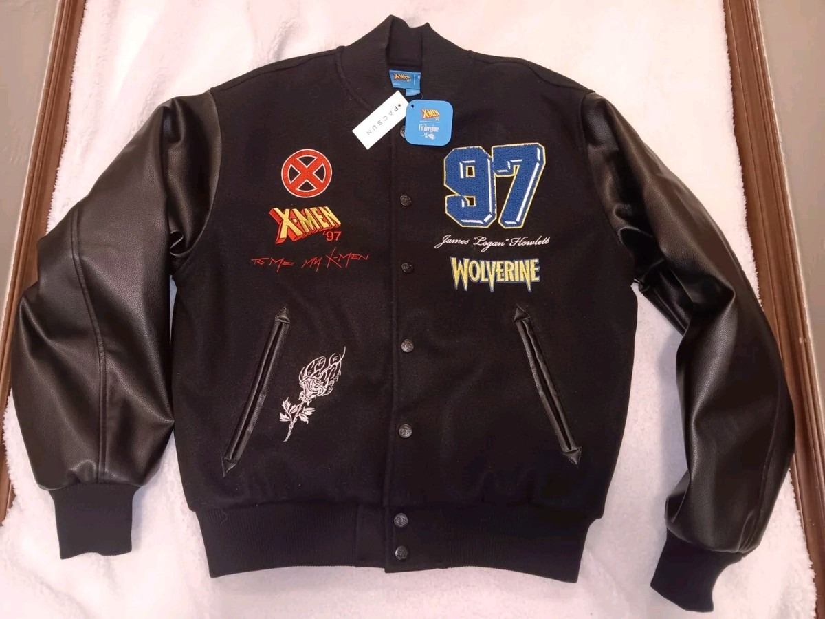 Civil Regime Marvel X-men '97 Wolverine Bomber Varsity Jacket | eBay