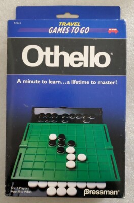 Travel Othello #2225 by Pressman Very Rare 