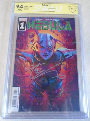 Nebula Issue #1 Comic. CBCS Graded. Signed by Karen Gillan. 1st