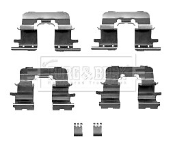 Fits Toyota Avensis 2001-2006 2.0 D Brake Pads Fitting Kit Rear Stallex - Picture 2 of 4