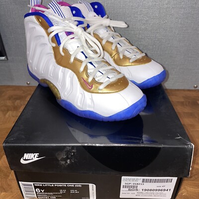 Nike Little Posite One Peanut Butter And Jelly  (GS) size 6Y W 7.5