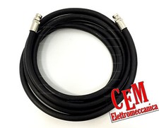 Tubo in gomma 10x19 mm per compressore aria compressa raccordi attacco baionetta